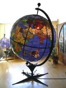 Stained Glass Globe